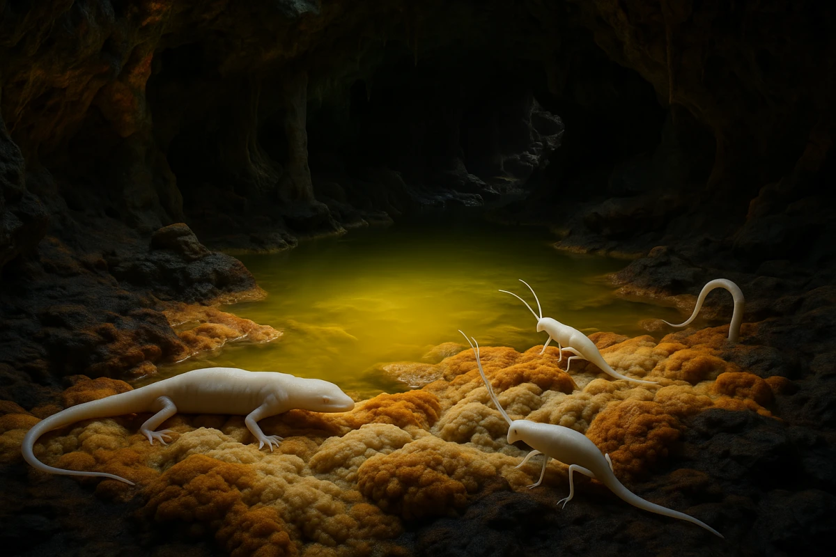 La Cueva Movile en Rumanía alberga un ecosistema aislado durante 5.5 millones de años