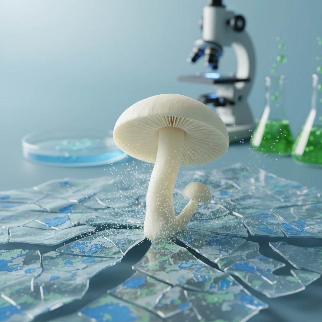 Los hongos que devoran plástico: la esperanza biotecnológica contra la contaminación