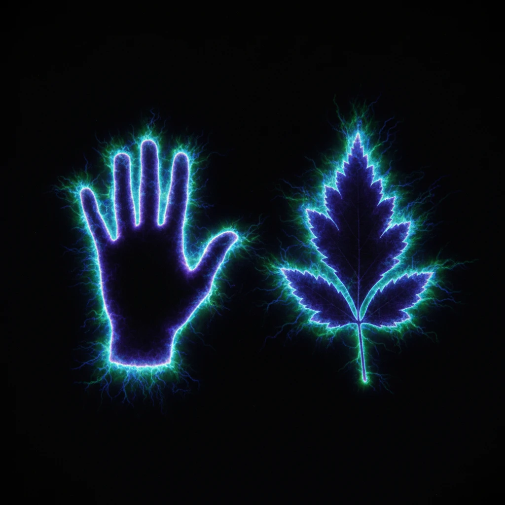 El Efecto Kirlian: Cómo la Electricidad Revela el 'Aura' de los Objetos Vivos