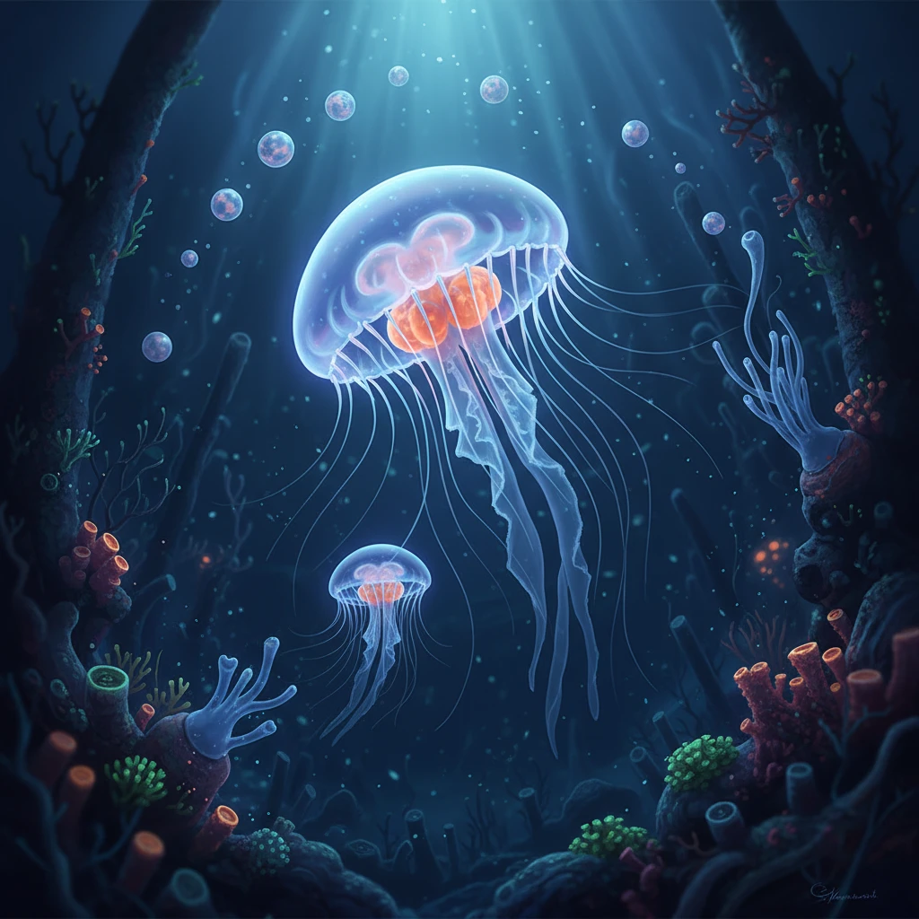 La medusa Turritopsis dohrnii: el organismo inmortal