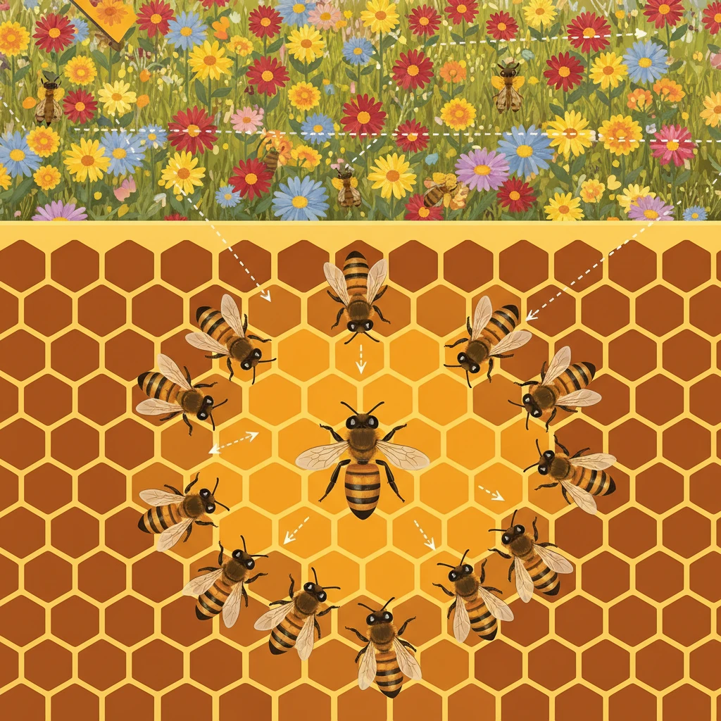 El Efecto de la Danza de las Abejas: Cómo el Lenguaje de las Flores se Decodifica en el Panal
