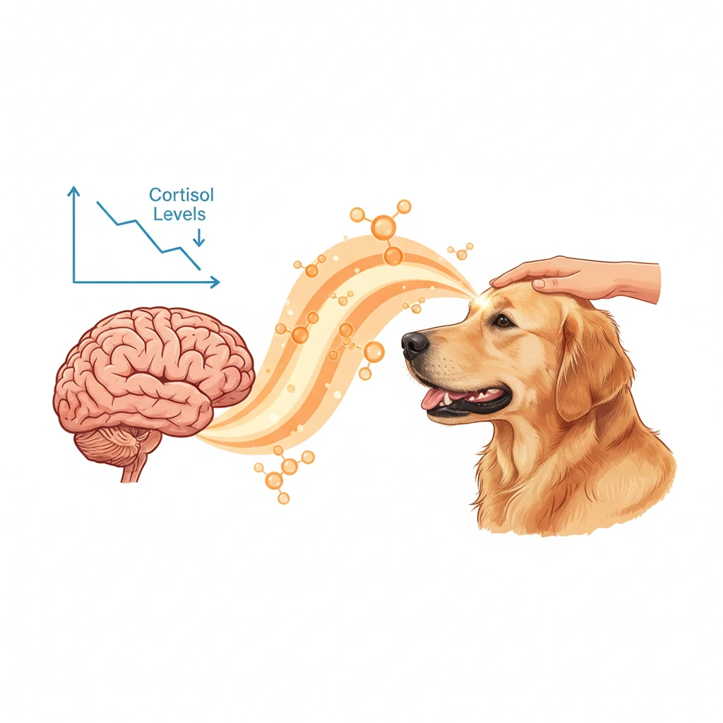 El Efecto de la Terapia con Animales: Cómo la Interacción con Perros Reduce el Cortisol y Aumenta la Oxitocina en Humanos