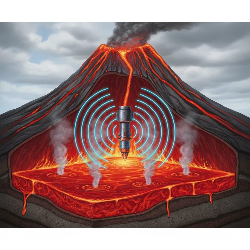 El Sonido que Silencio a un Volcán: Cómo los Ultrasonidos Pueden Detener Erupciones
