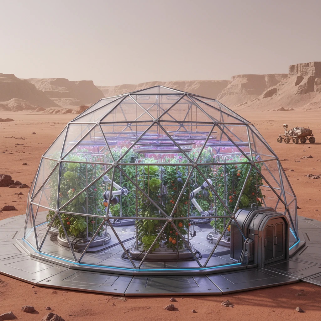 Los Jardineros Robóticos de Marte: Cultivando Vida Más Allá de la Tierra con IA y Automatización