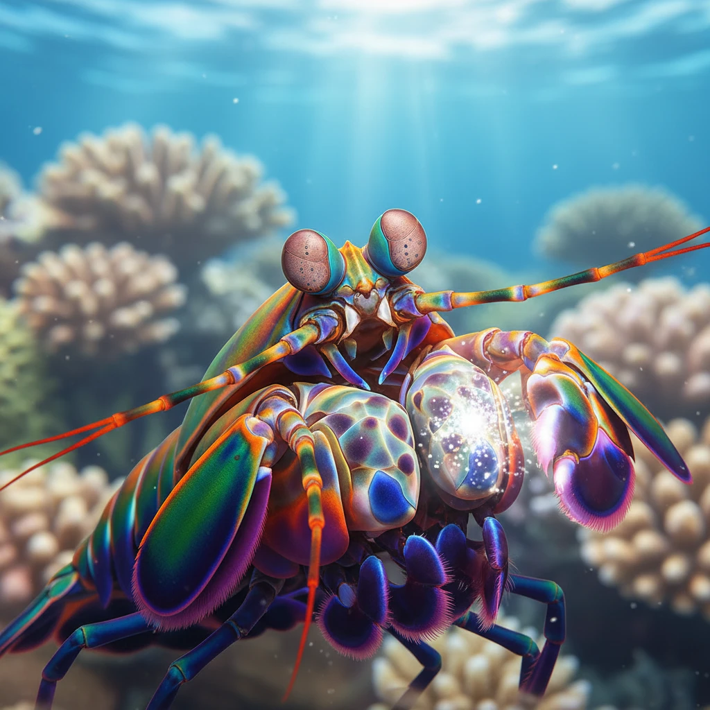 El Camarón Mantis: El Depredador Submarino con Visión de Otro Mundo y un Puño Supersónico