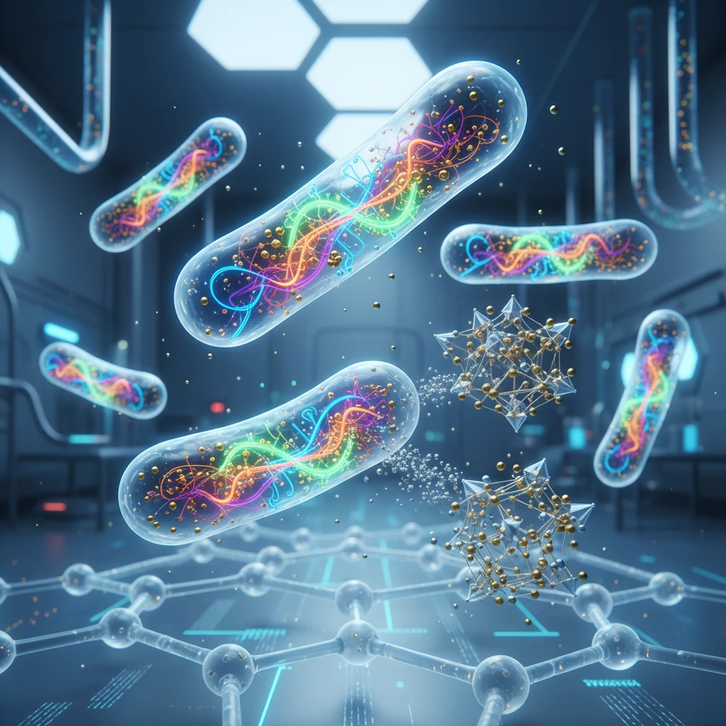 Las Bacterias Ingenieras: Microfábricas Vivas que Construyen el Futuro