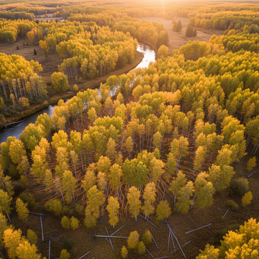 Pando: El Gigante Tembloroso, un Bosque Entero Conectado por un Solo Organismo