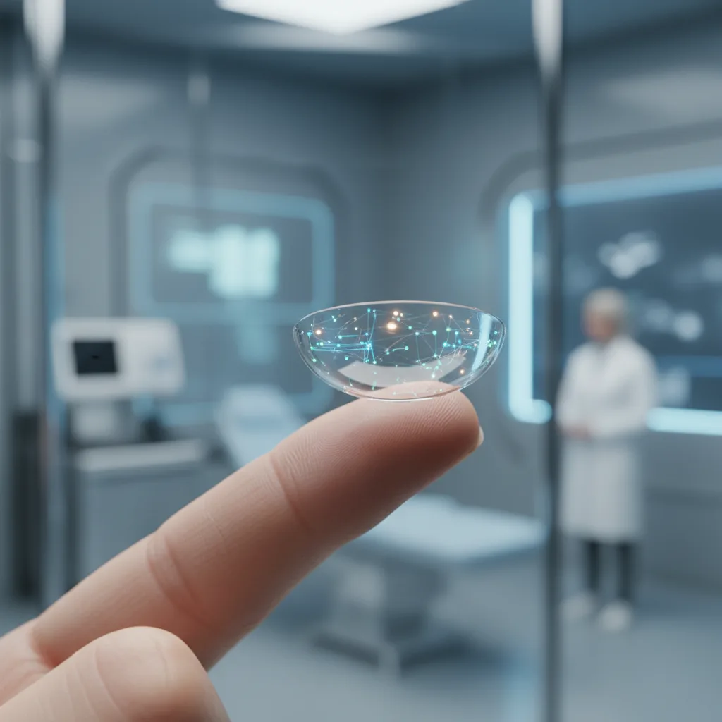 Las Lentes de Contacto Biónicas: El Futuro que Proyecta Datos de Tu Salud Directo a Tu Ojo