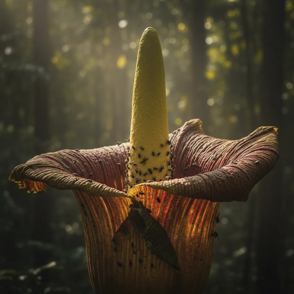 La Flor Cadáver: El Gigante Botánico que Engaña con el Aroma de la Muerte