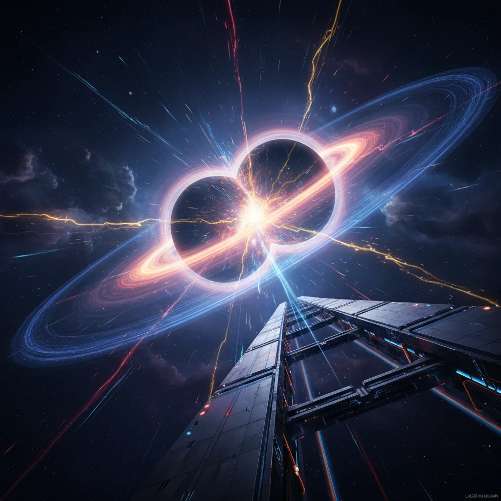 <b>Ecos del Cosmos:</b> Las Ondas Gravitacionales que Distorsionan el Espacio-Tiempo y Revelan el Universo Invisible