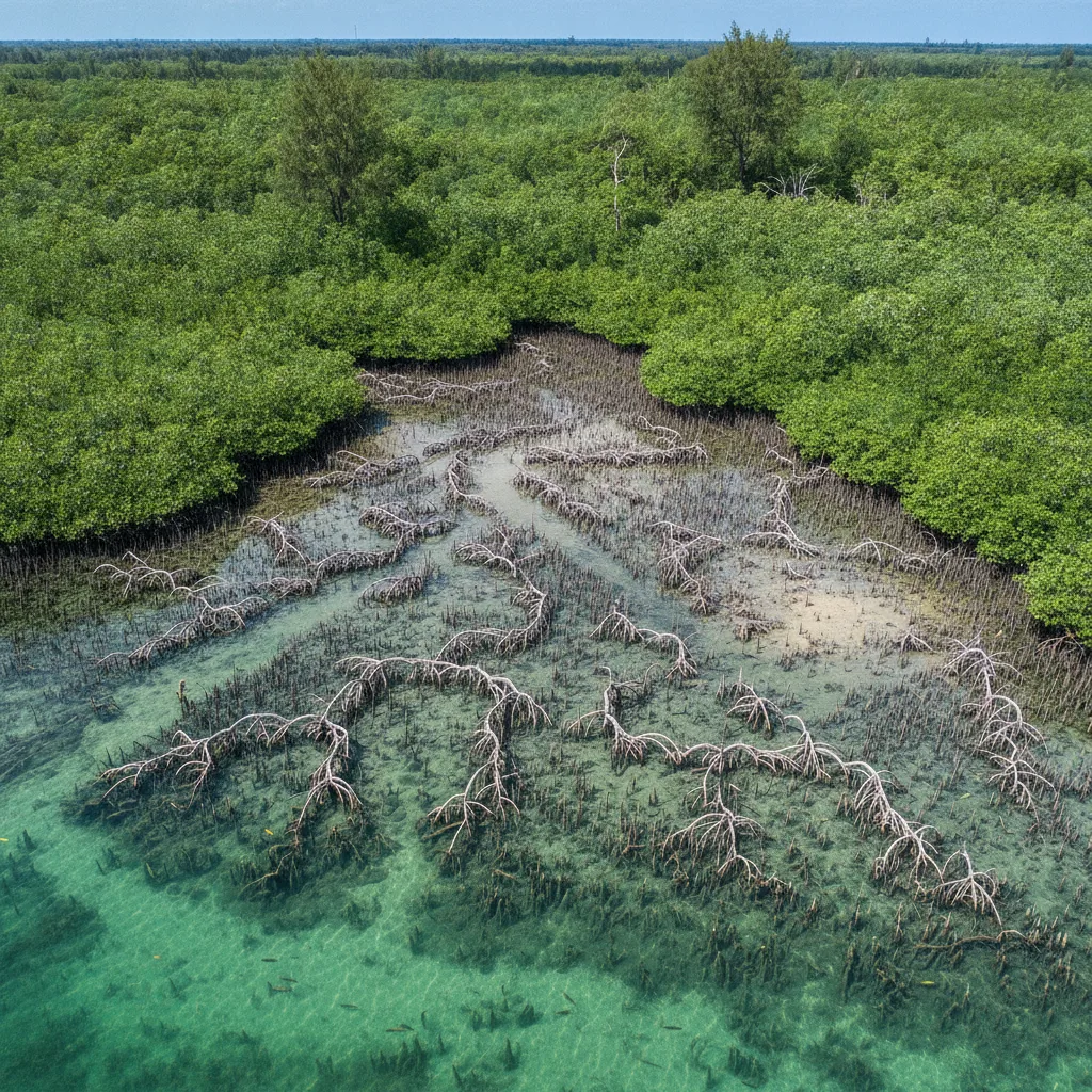 El Árbol que Respira por Debajo del Agua: La Ingeniosa Supervivencia de los Manglares