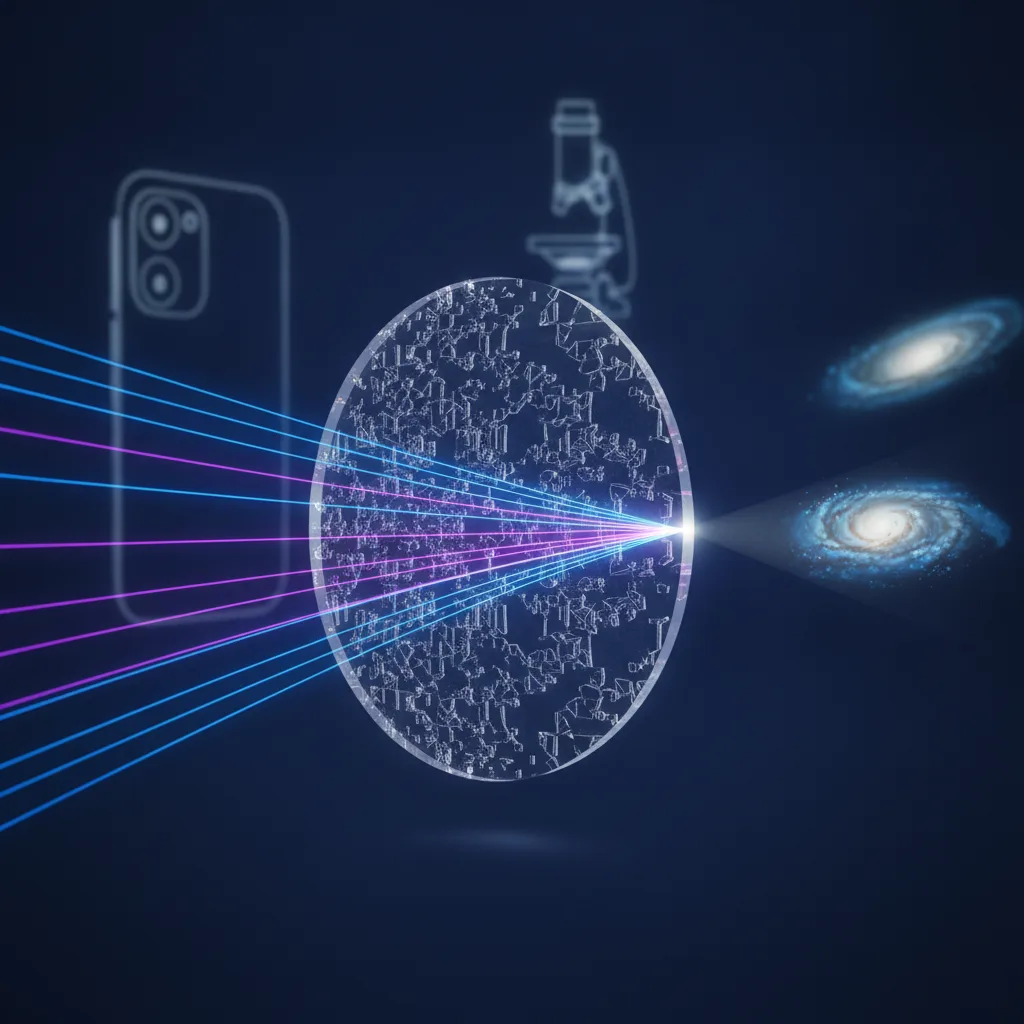 Lentes Planas que Ven Más Allá: Cómo las Metasuperficies Están Revolucionando la Óptica