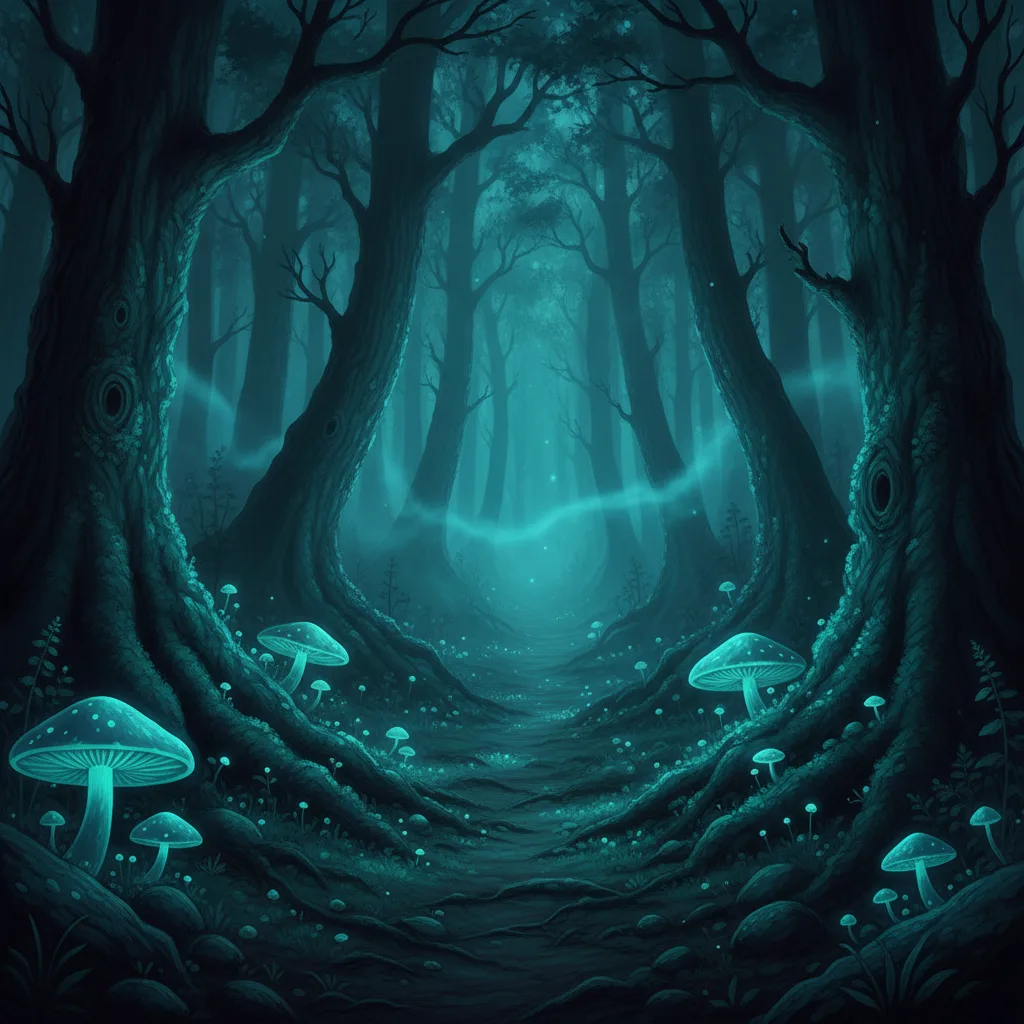 Los Hongos Fantasma: El Misterio Bioluminiscente que Ilumina los Bosques