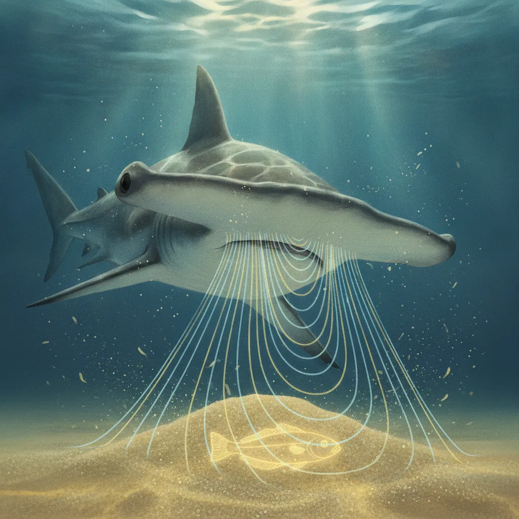 El Sexto Sentido Eléctrico del Océano: Cómo Tiburones y Rayas Detectan Presas Invisibles