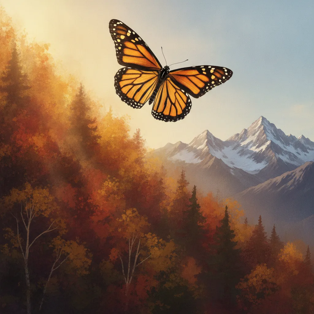 La Mariposa Monarca: El Viaje Épico de Miles de Kilómetros y Generaciones, una Maravilla de la Naturaleza