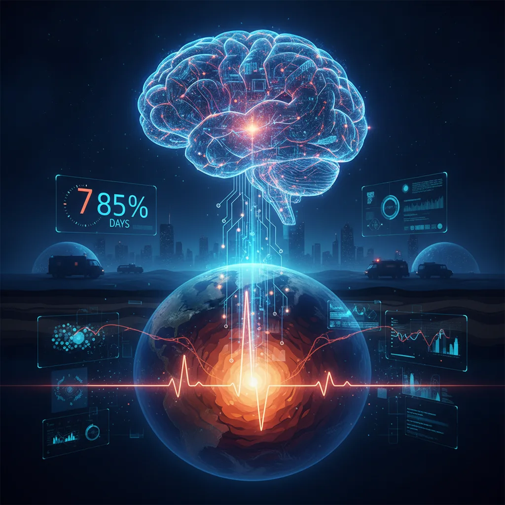 Los algoritmos de inteligencia artificial que predicen terremotos