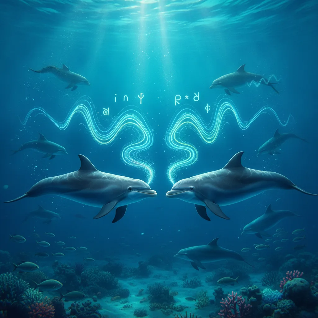 Los delfines se llaman por nombres
