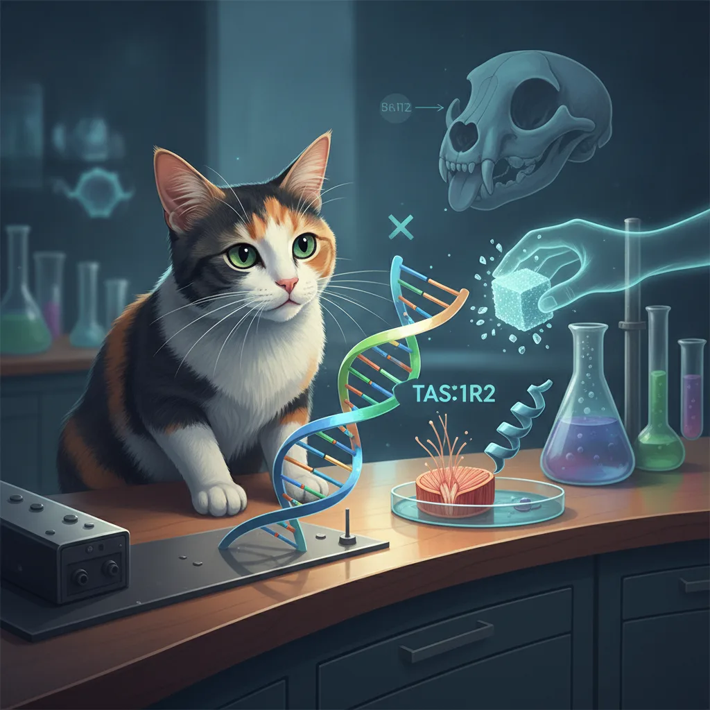 Los gatos no pueden saborear lo dulce