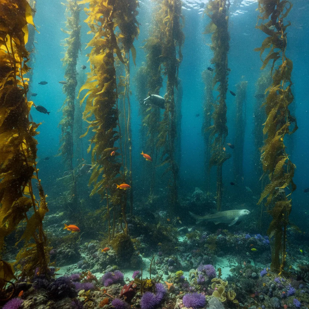 Los Bosques Submarinos de Kelp: Ecosistemas Ocultos Bajo el Mar