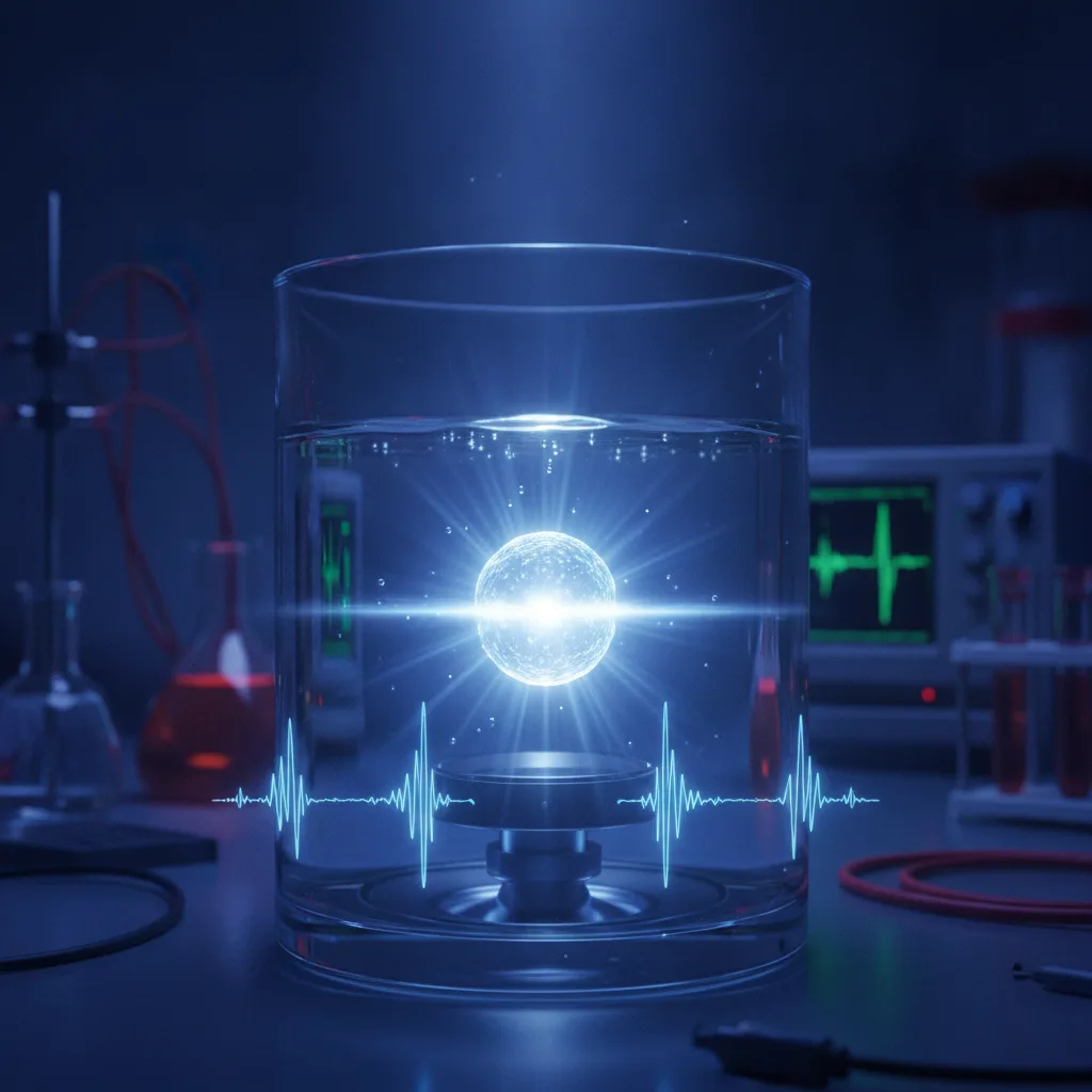 El Efecto de la Sonoluminiscencia: Cómo el Sonido Puede Crear Luz a Partir de la Nada