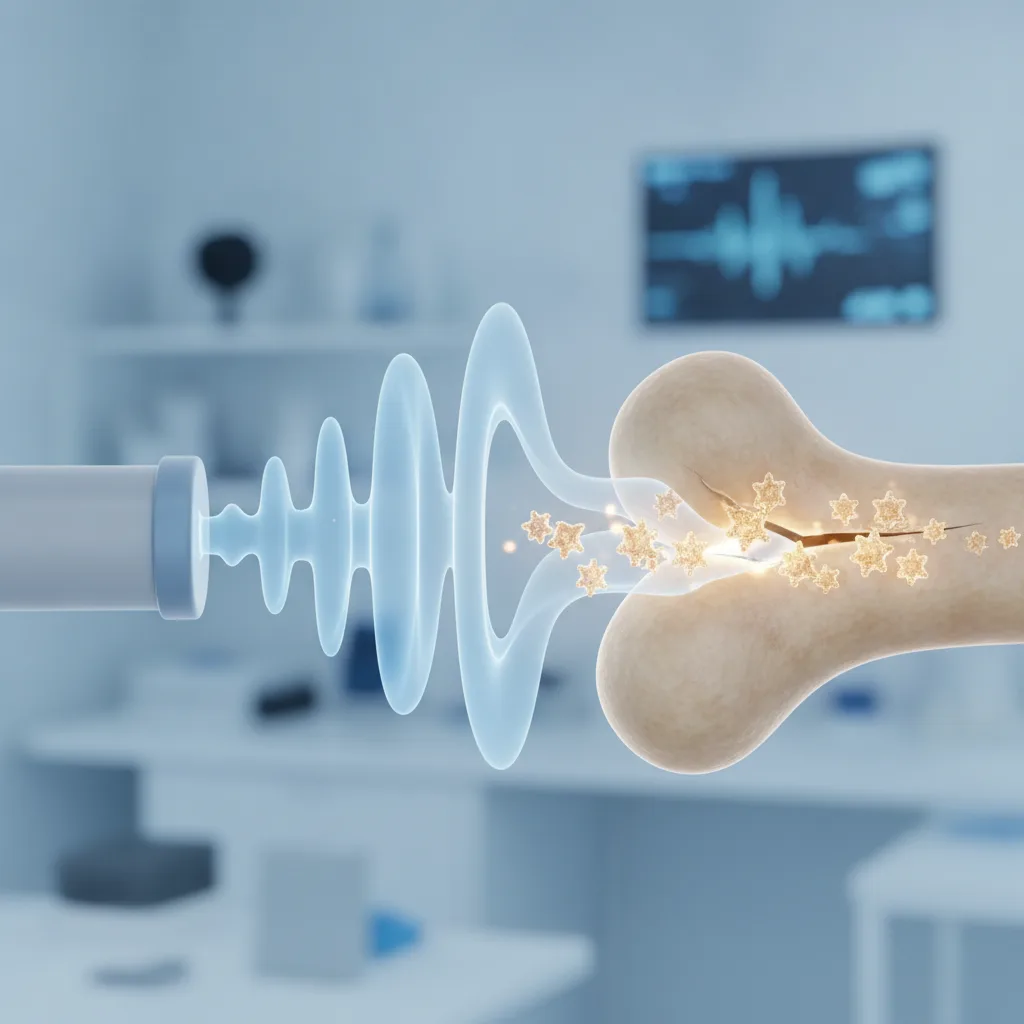 El Efecto de la Sonoterapia en la Regeneración Ósea: Cómo los Ultrasonidos de Baja Frecuencia Aceleran la Consolidación de Fracturas en un 40%