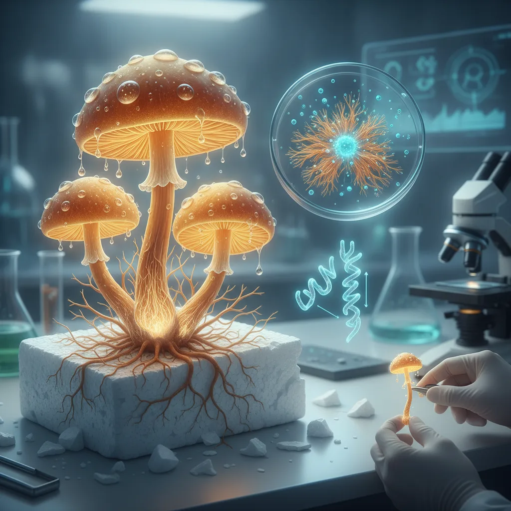 El Hongo que Transforma Plástico en Alimento Comestible: La Revolución de la Micorremediación