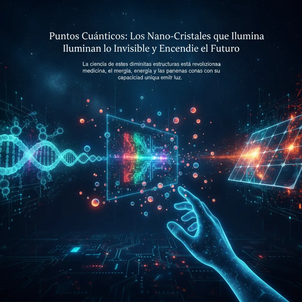 Puntos Cuánticos: Los Nano-Cristales que Iluminan lo Invisible y Encienden el Futuro