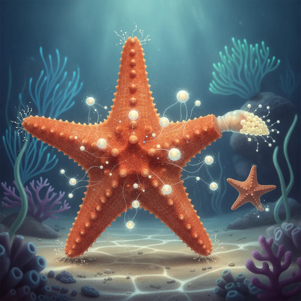 La increíble capacidad de regeneración de las estrellas de mar