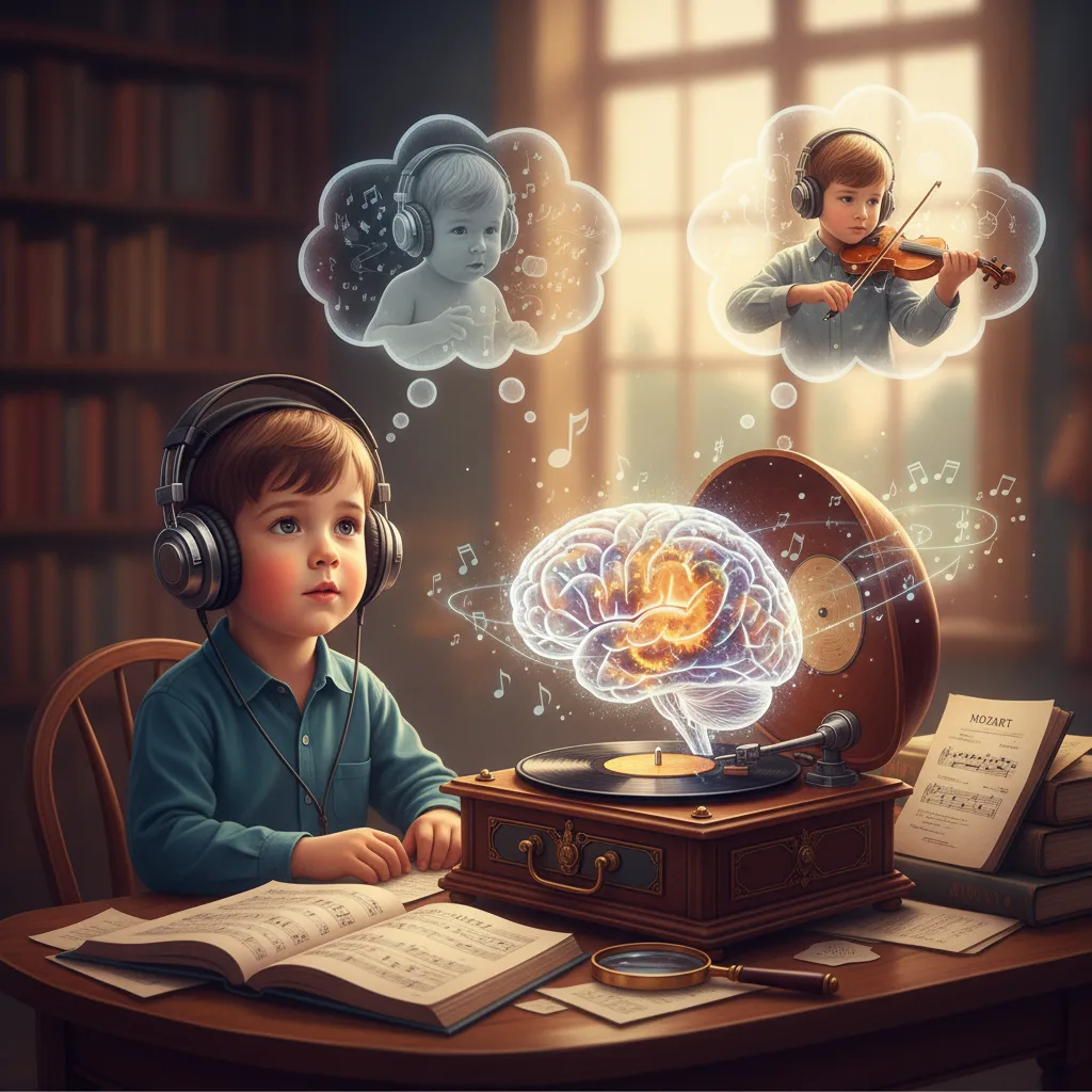 El efecto Mozart: mito y realidad sobre la música y el desarrollo cognitivo