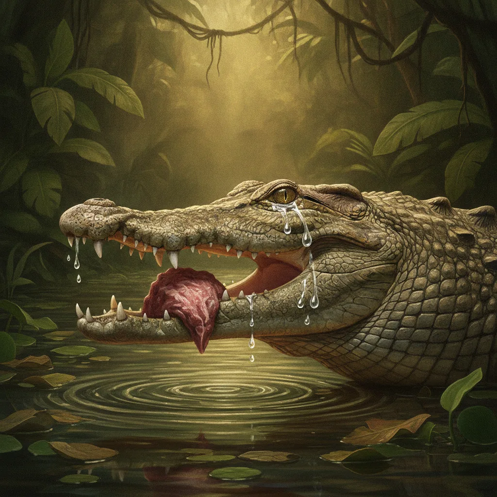 El increíble secreto de las lágrimas de cocodrilo
