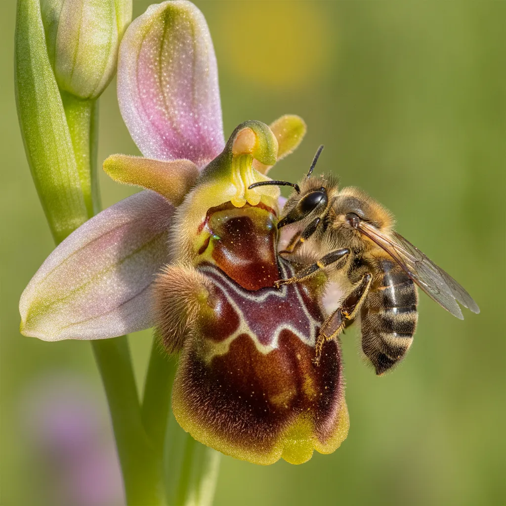 La Orquídea que Engaña al Amor: Cuando las Flores Imitan Abejas para Sobrevivir