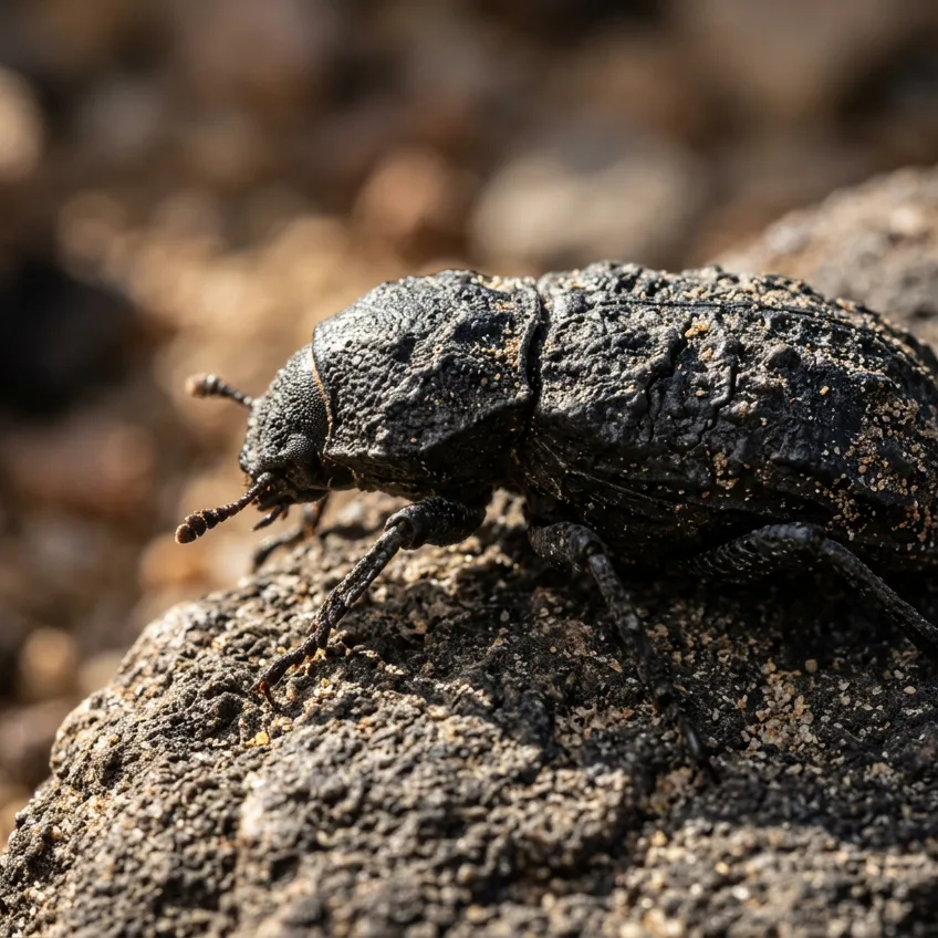 El Escarabajo Diabólico Acorazado: El Insecto Indestructible Capaz de Sobrevivir al Peso de un Automóvil