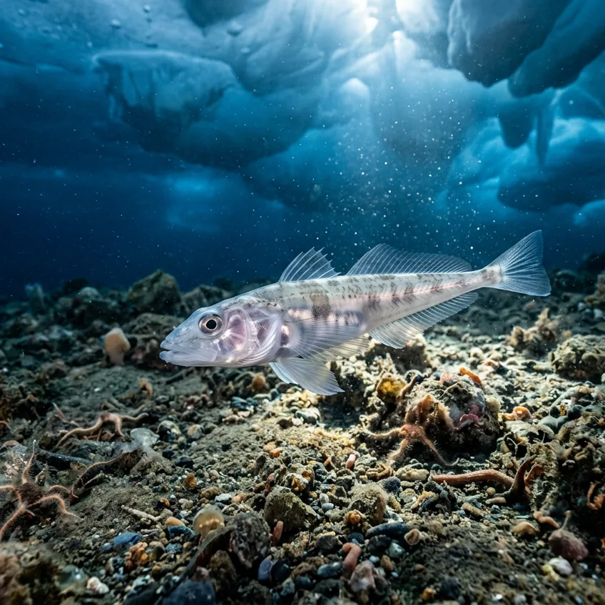 El Pez de Hielo Antártico: El Único Vertebrado con Sangre Completamente Transparente