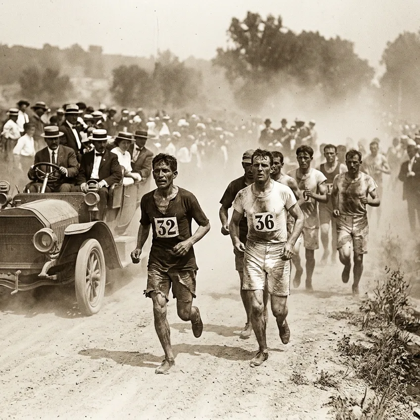 El Desquiciado Maratón de San Luis 1904: Estricnina, Siestas y Autos en la Carrera Más Absurda de la Historia