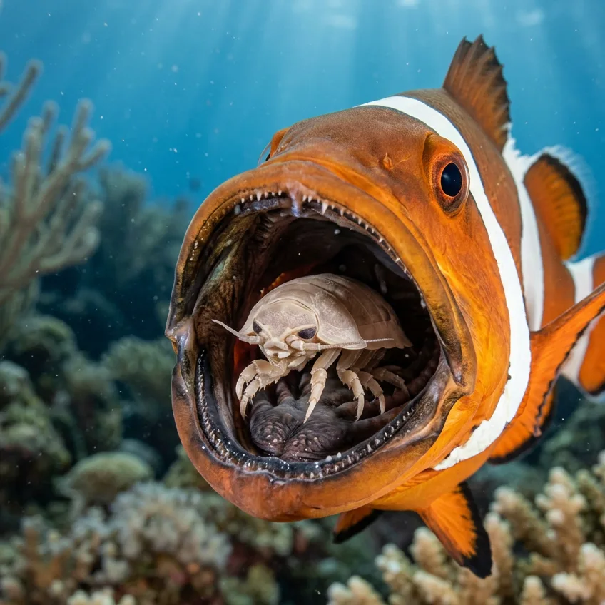 Cymothoa exigua: El Insólito Parásito Marino que Devora y Reemplaza la Lengua de su Huésped