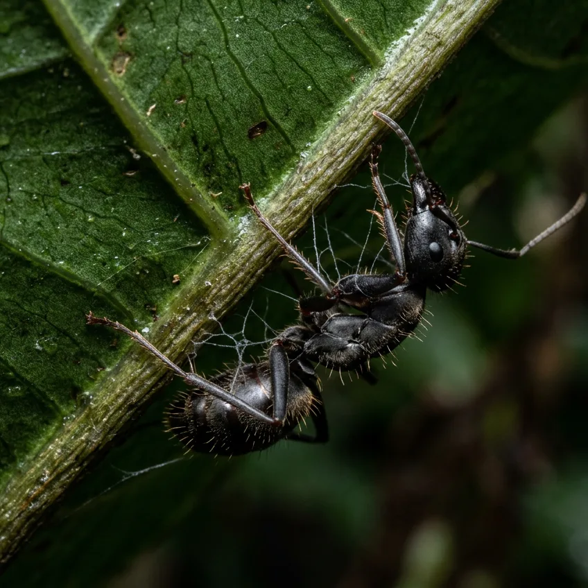 El Hongo Zombi Ophiocordyceps: El Titiritero Celular que Controla Hormigas sin Tocar su Cerebro