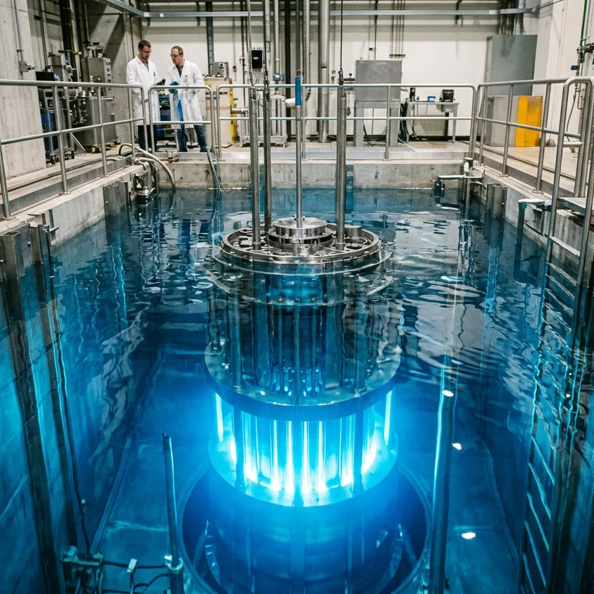 El Efecto Cherenkov: El Enigmático Resplandor Azul que Rompe la 'Barrera de la Luz' en el Agua