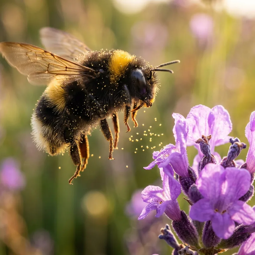 La Polinización Electrostática: El Vínculo Eléctrico Invisible entre Flores y Abejas