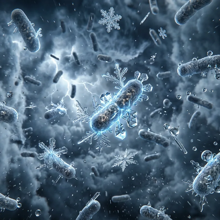 Pseudomonas syringae: La Bacteria que Puede Provocar Lluvia y Fabrica Nieve a Voluntad