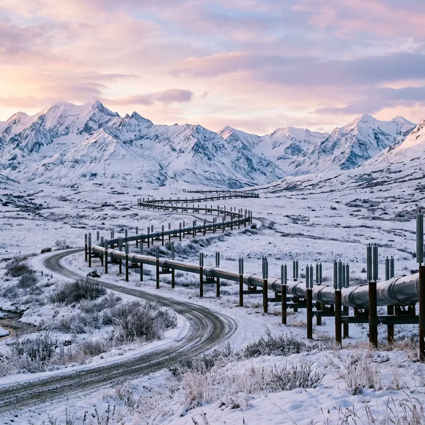 El Oleoducto Trans-Alaska: Los Patines de Teflón que Salvaron Miles de Kilómetros de Crudo de un Terremoto 7,9