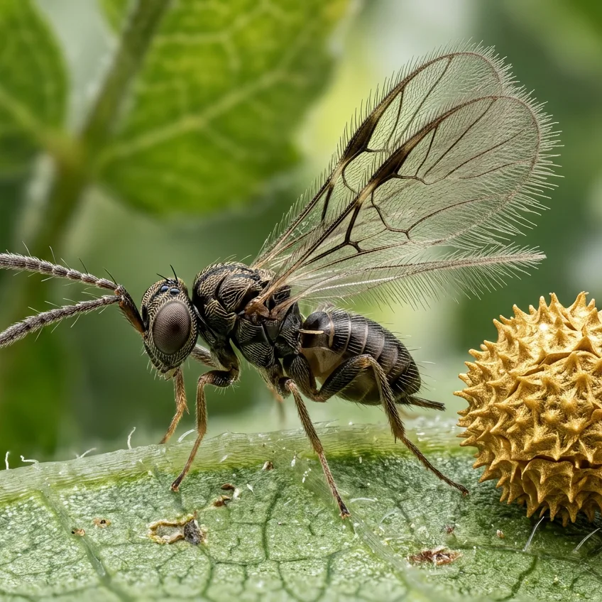 Megaphragma mymaripenne: La Avispa Diminuta que Sacrifica el Núcleo de sus Neuronas para Encogerse