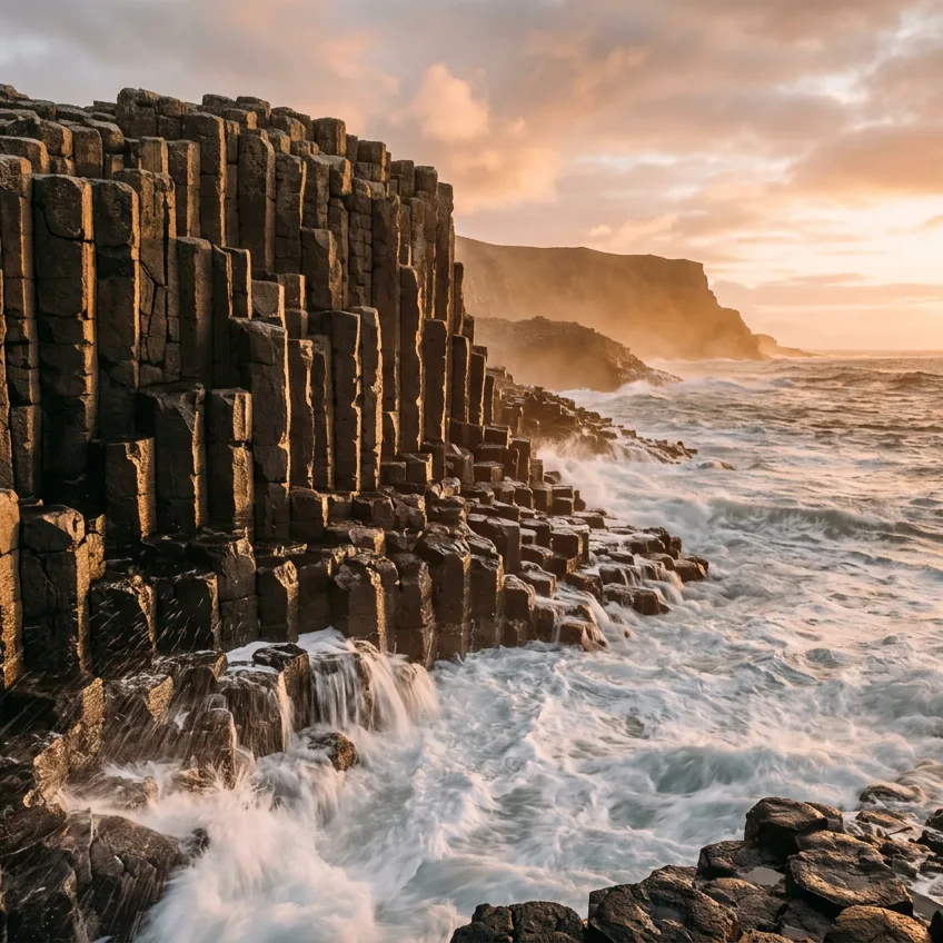 Las Columnas de Basalto: La Asombrosa Geometría con la que la Lava Resuelve un Dilema Físico