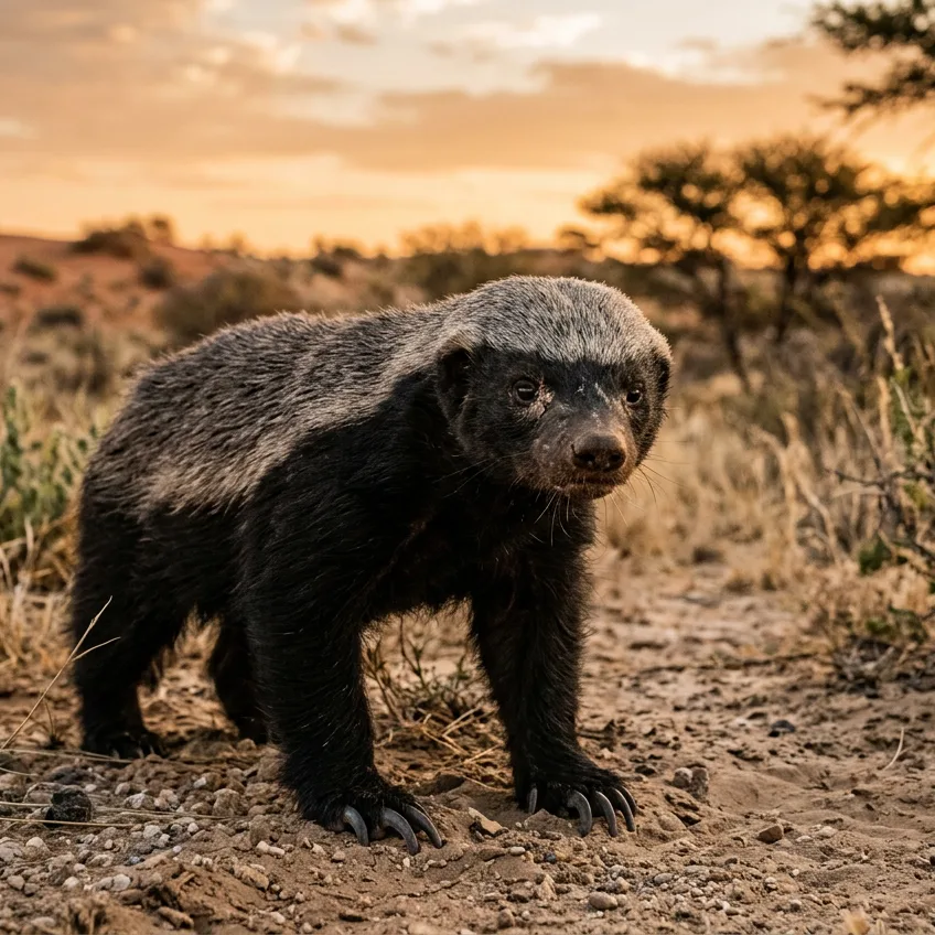 El Ratel y el Secreto de su Piel: El Mamífero que Duerme Picaduras Mortales de Serpiente