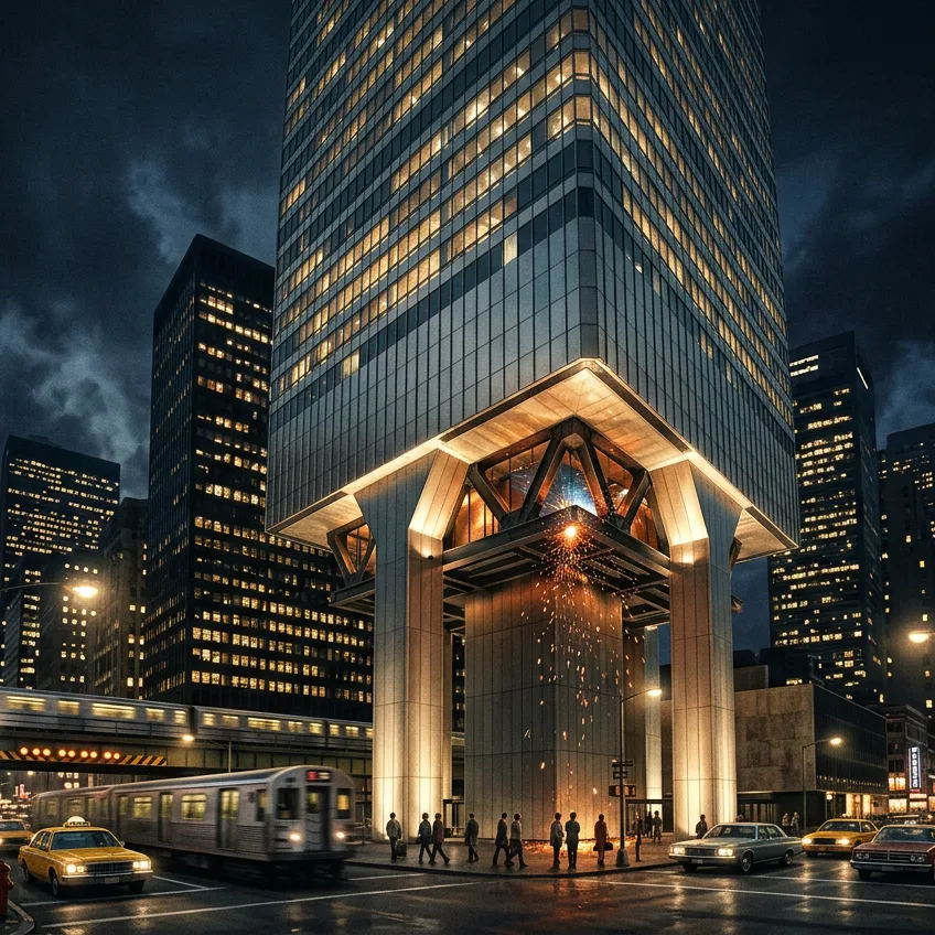 El Secreto del Citigroup Center: El Rascacielos que Estuvo a Punto de Caer por una Pregunta Estudiantil