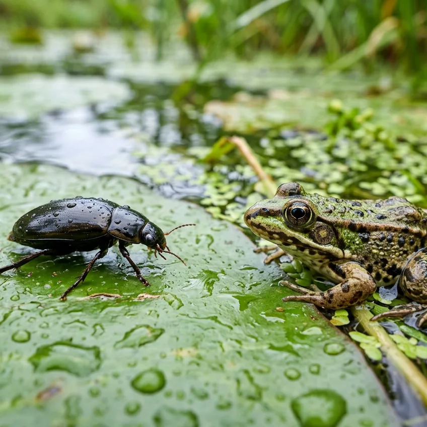 Regimbartia attenuata: El Escarabajo que Sobrevive a Ser Devorado Escapando por el Ano de su Depredador