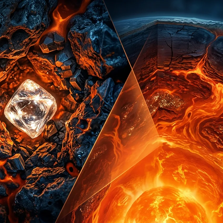 La Ringwoodita y el 'Océano Oculto': El Cristal que Reveló un Mar Atrapado en el Manto Terrestre