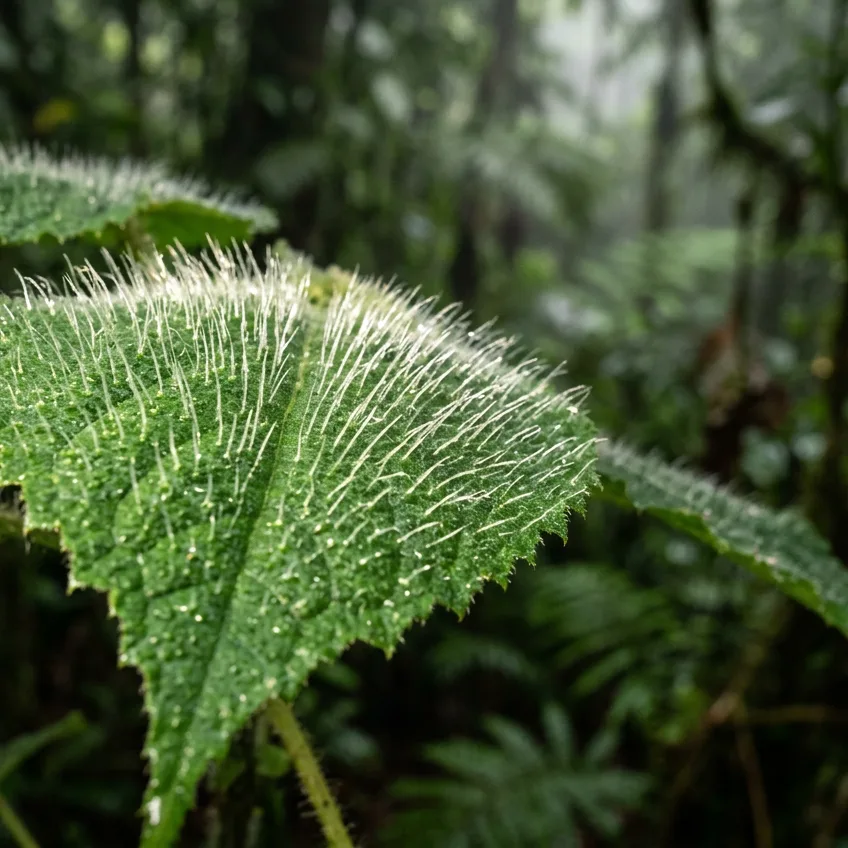 El Gympie-Gympie: La Planta Australiana con Agujas de Vidrio que Inyecta un Dolor Interminable