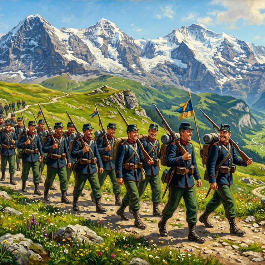 El Batallón de Liechtenstein de 1866: El Ejército que Fue a la Guerra con 80 Soldados y Regresó Siendo 81